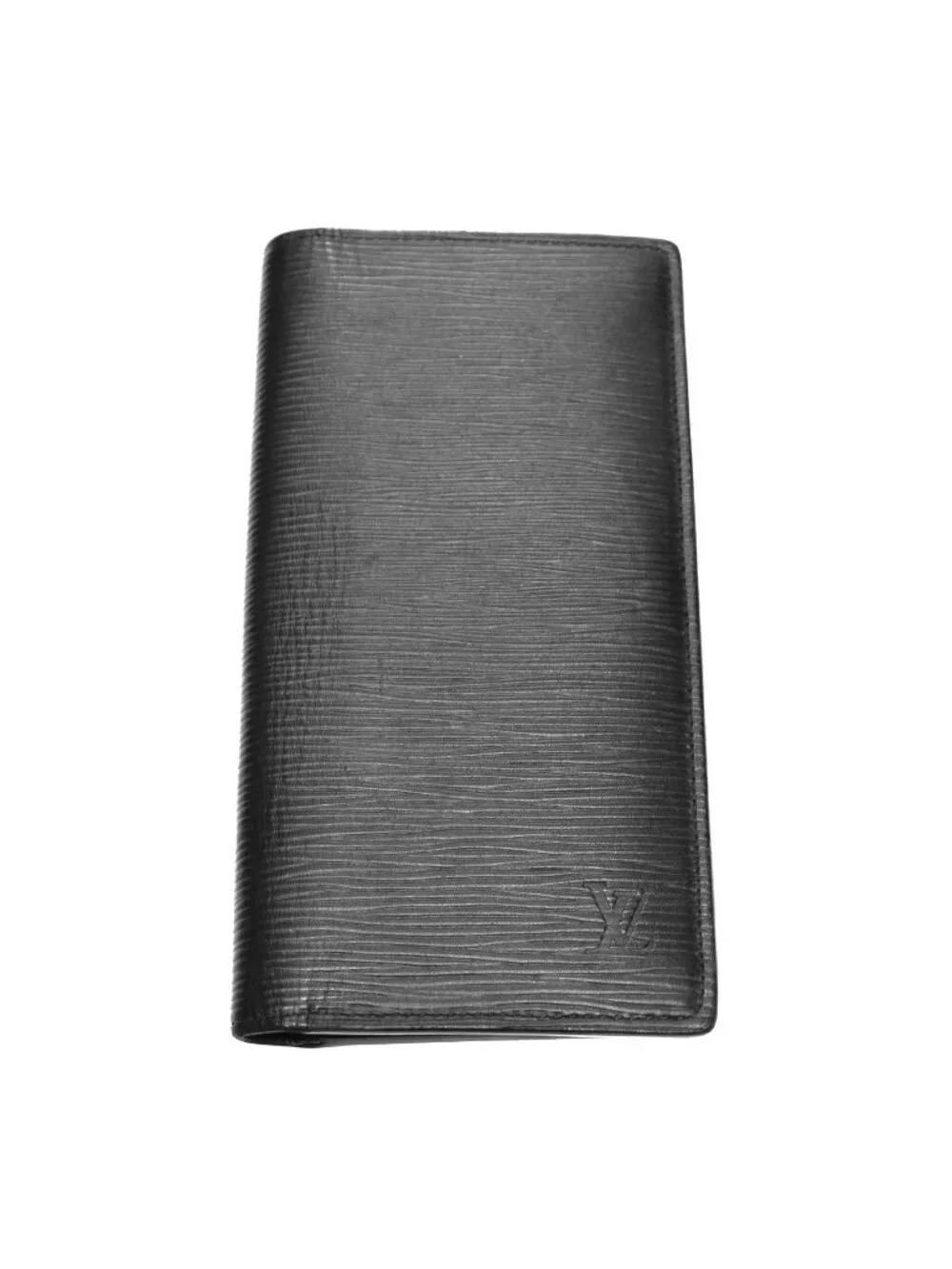 Louis Vuitton Portefeuille Brazza Epi Noir Wallet